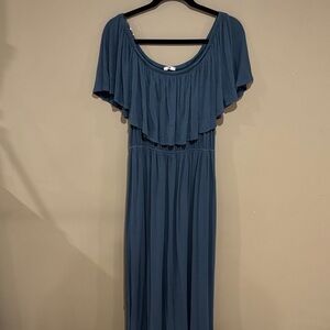 Jodifl on or off shoulder maxi dress